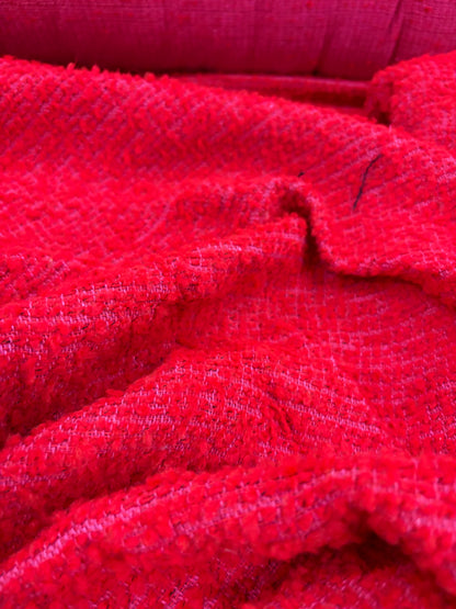 KELLY 010 tweed bouclette red