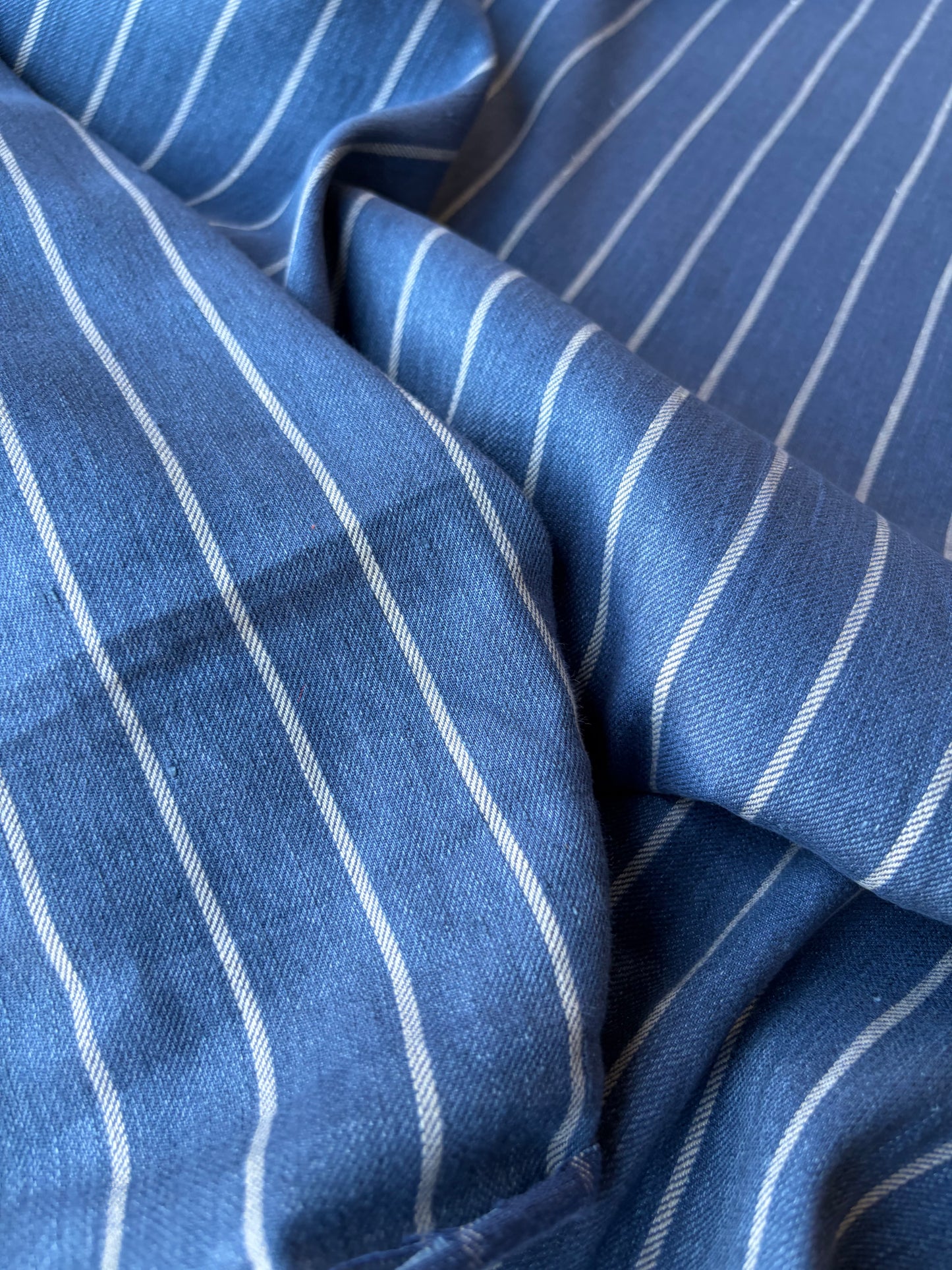 MIA 040 striped suiting fabric jeans colour