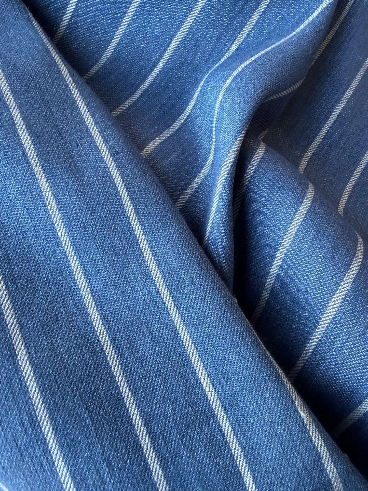 MIA 040 striped suiting fabric jeans colour