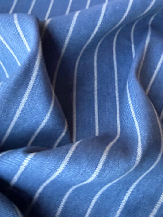 MIA 040 striped suiting fabric jeans colour