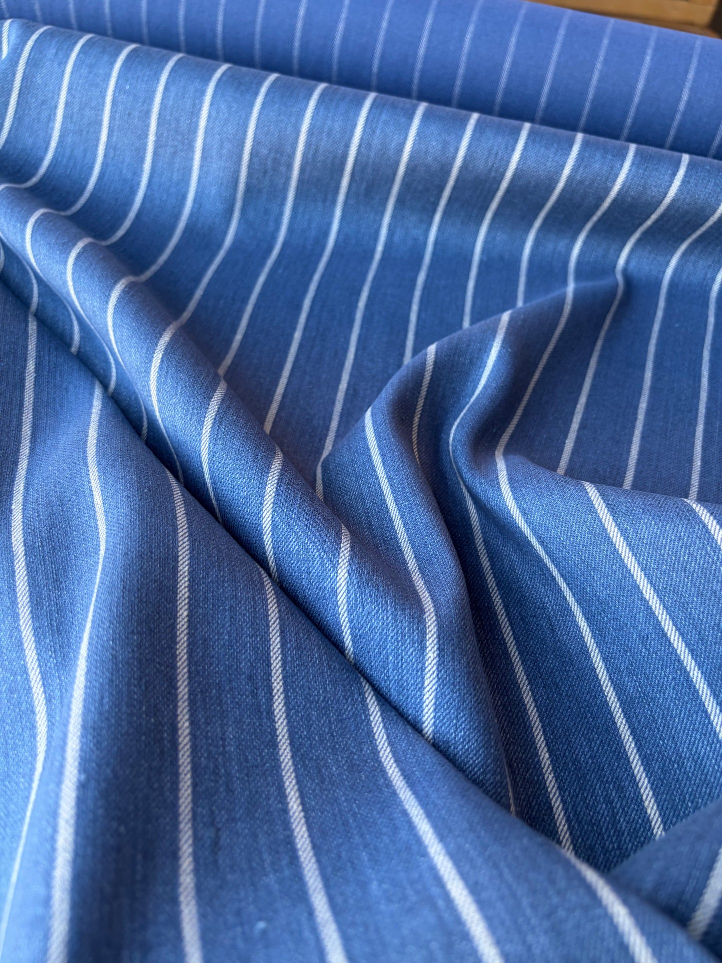 MIA 040 striped suiting fabric jeans colour