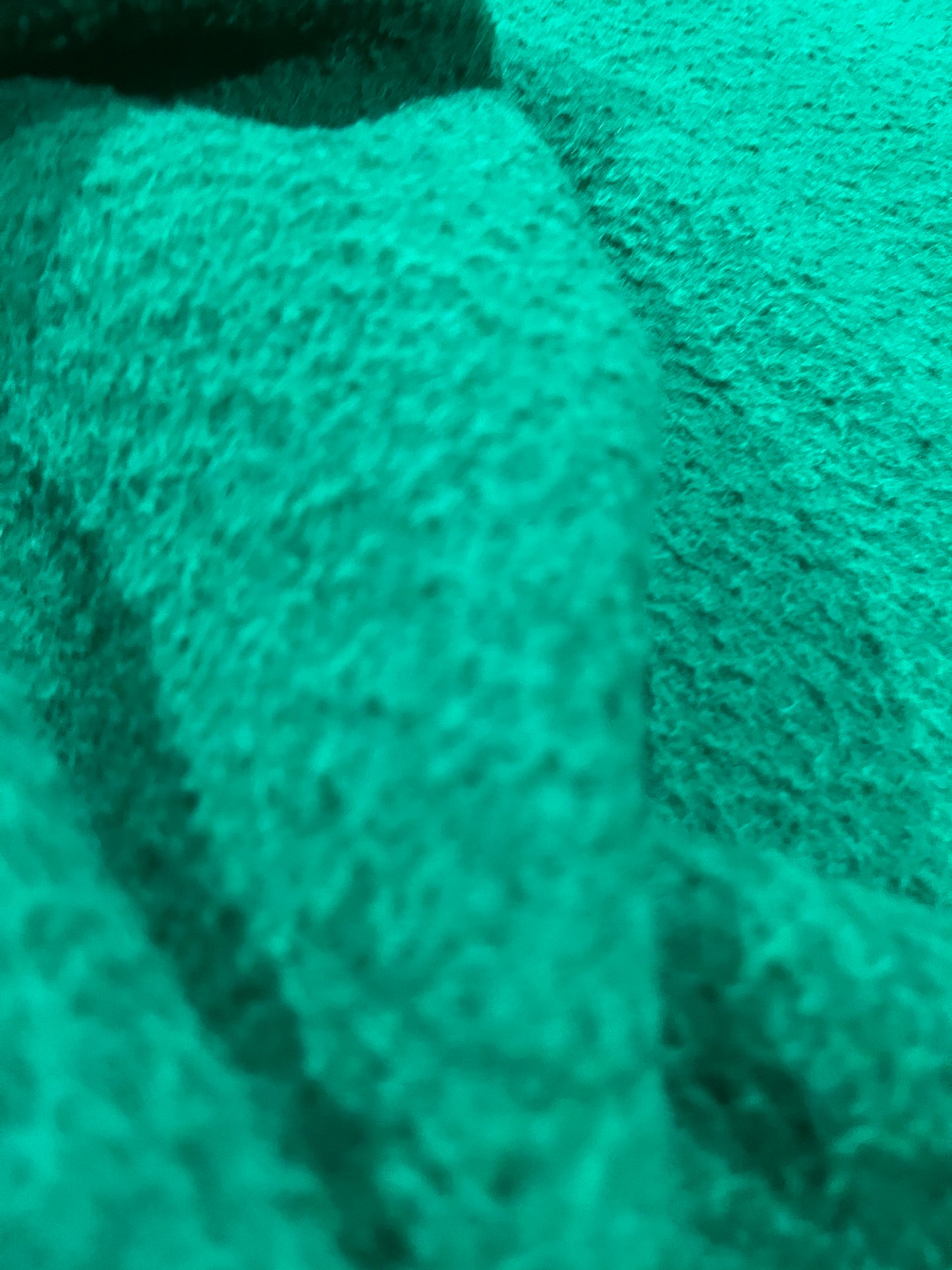 G01 Boiled wool bright green