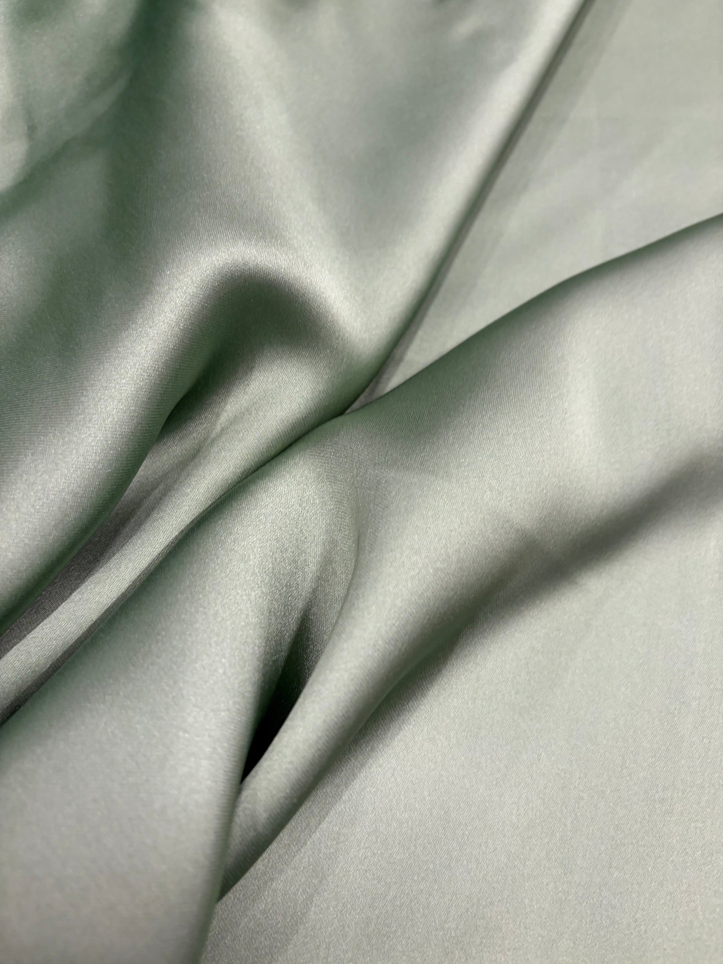 KELLY 012 dull satin stretch sauge green