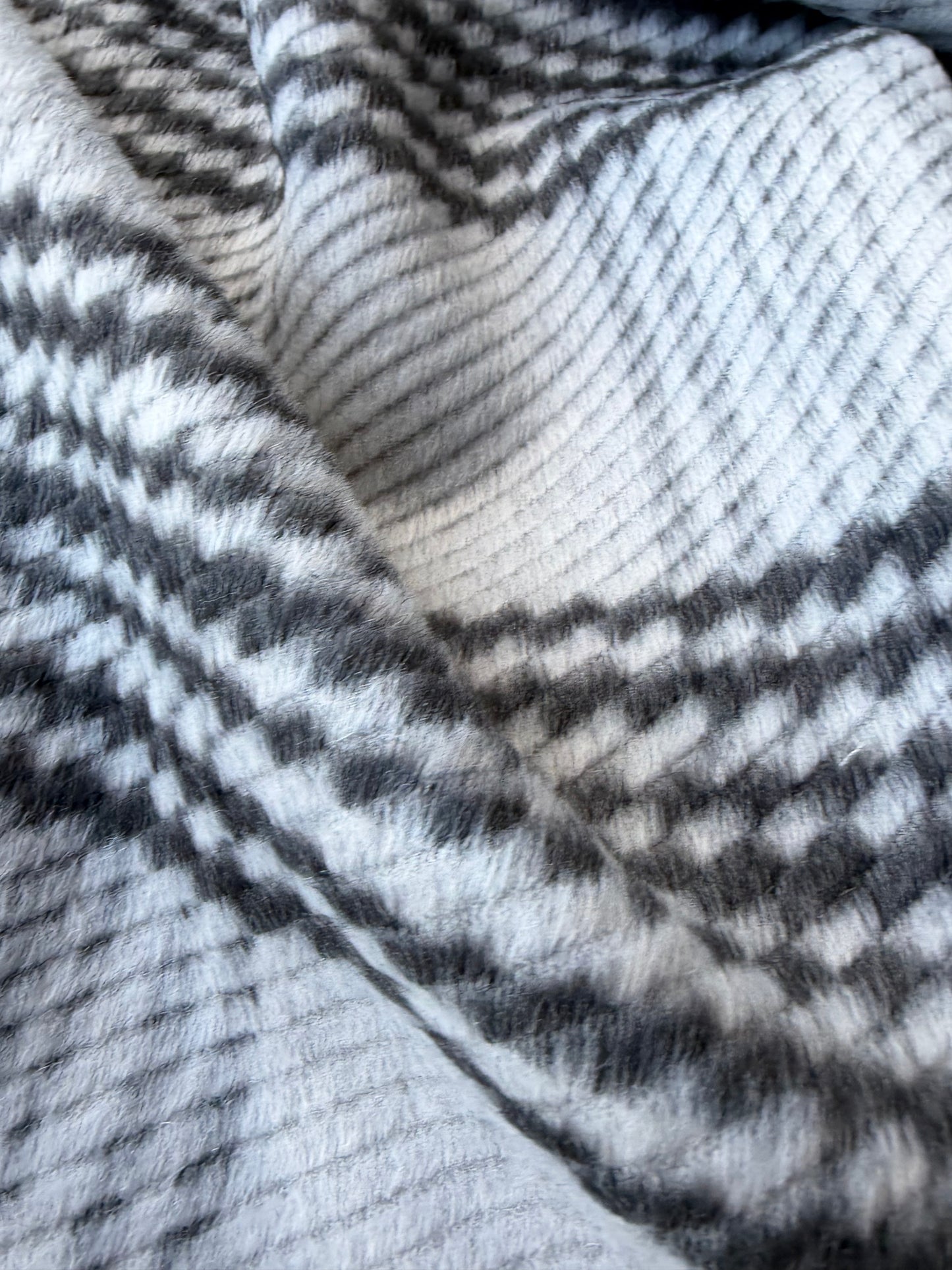 MIA 043 grey/black heavy brushed checkered heavy cotton