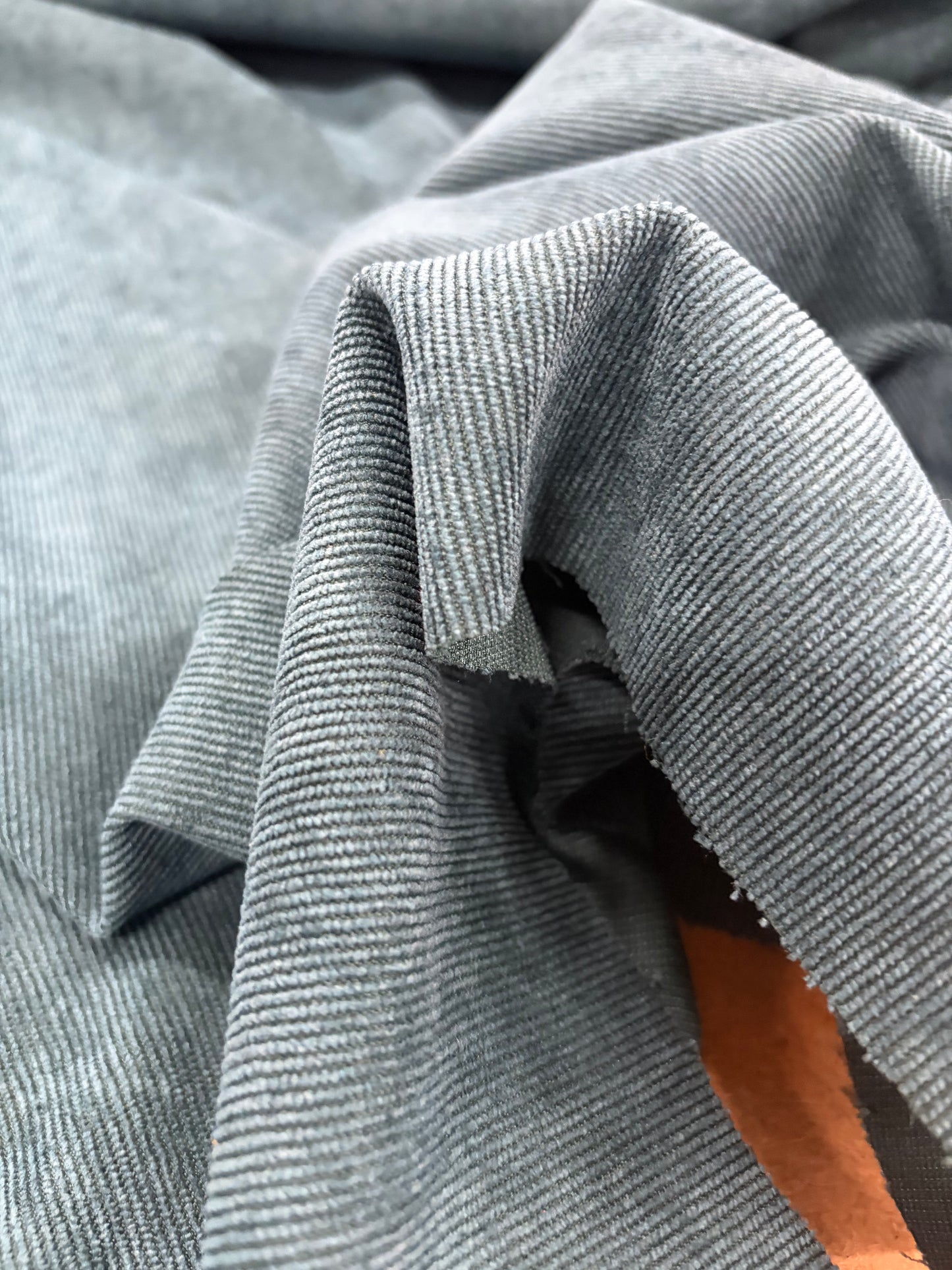 KELLY 014 dark green corduroy stretch