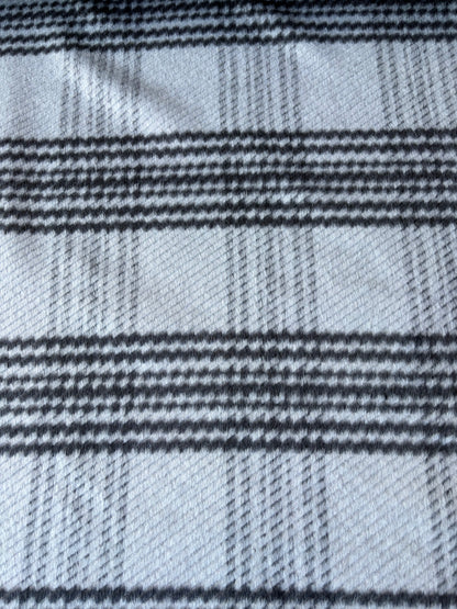 MIA 043 grey/black heavy brushed checkered heavy cotton