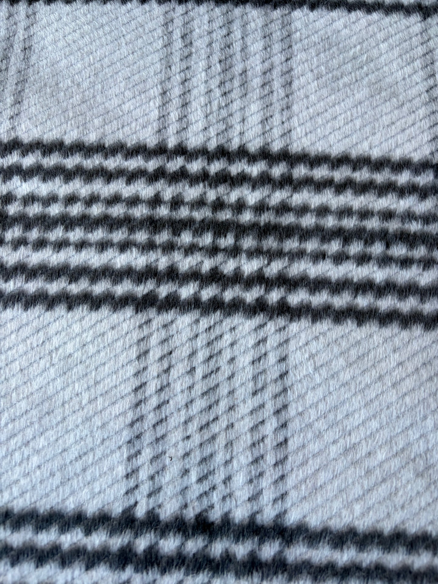 MIA 043 grey/black heavy brushed checkered heavy cotton