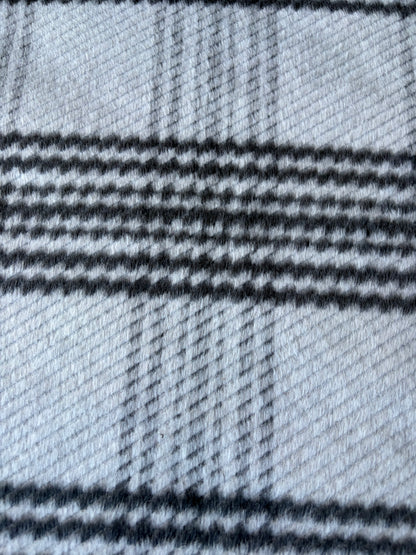 MIA 043 grey/black heavy brushed checkered heavy cotton