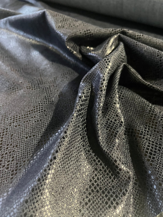 SHAFTY 014 denim with shiny snake