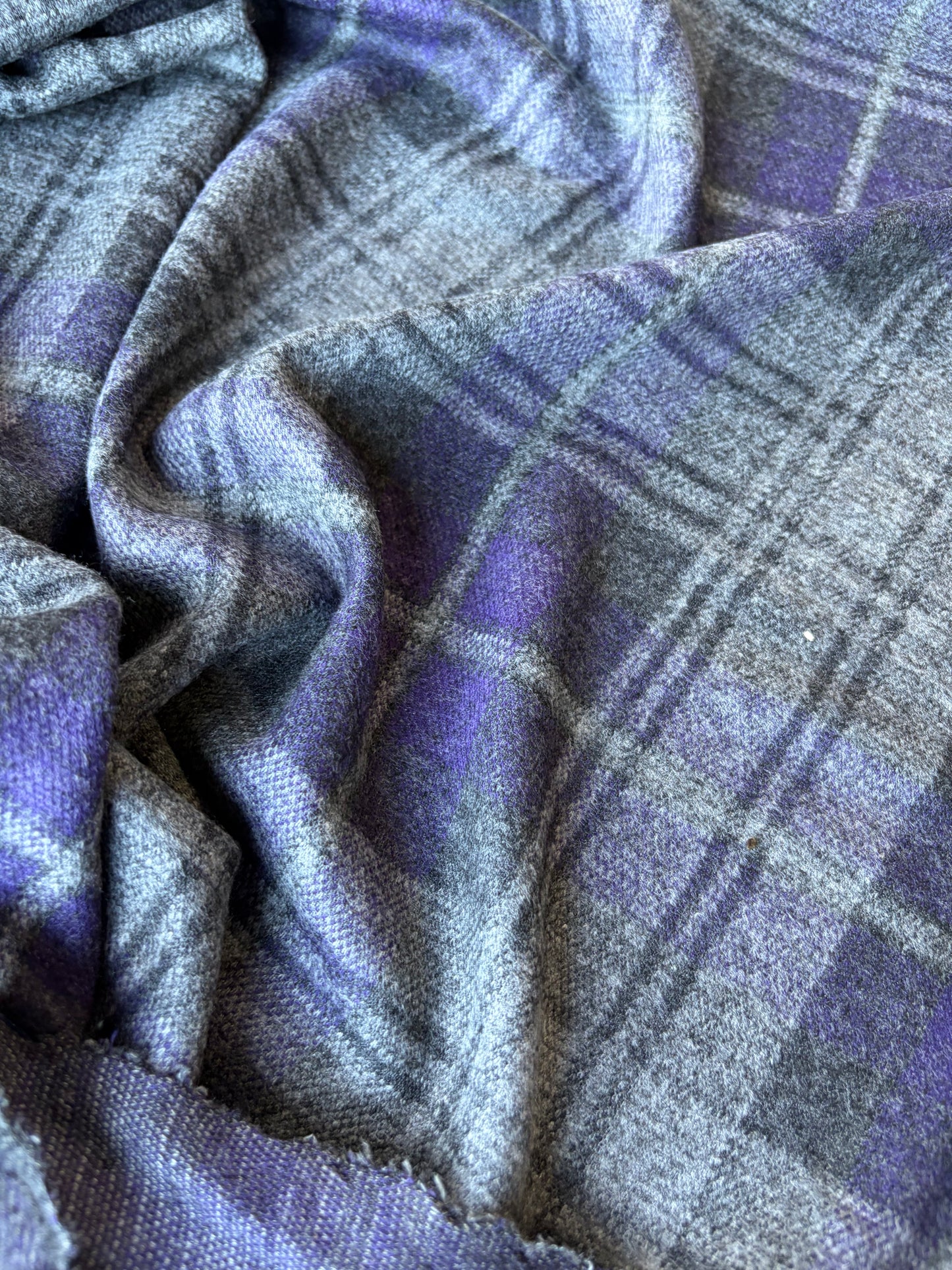 MIA 044 brushed checkered heavy jersey jacquard