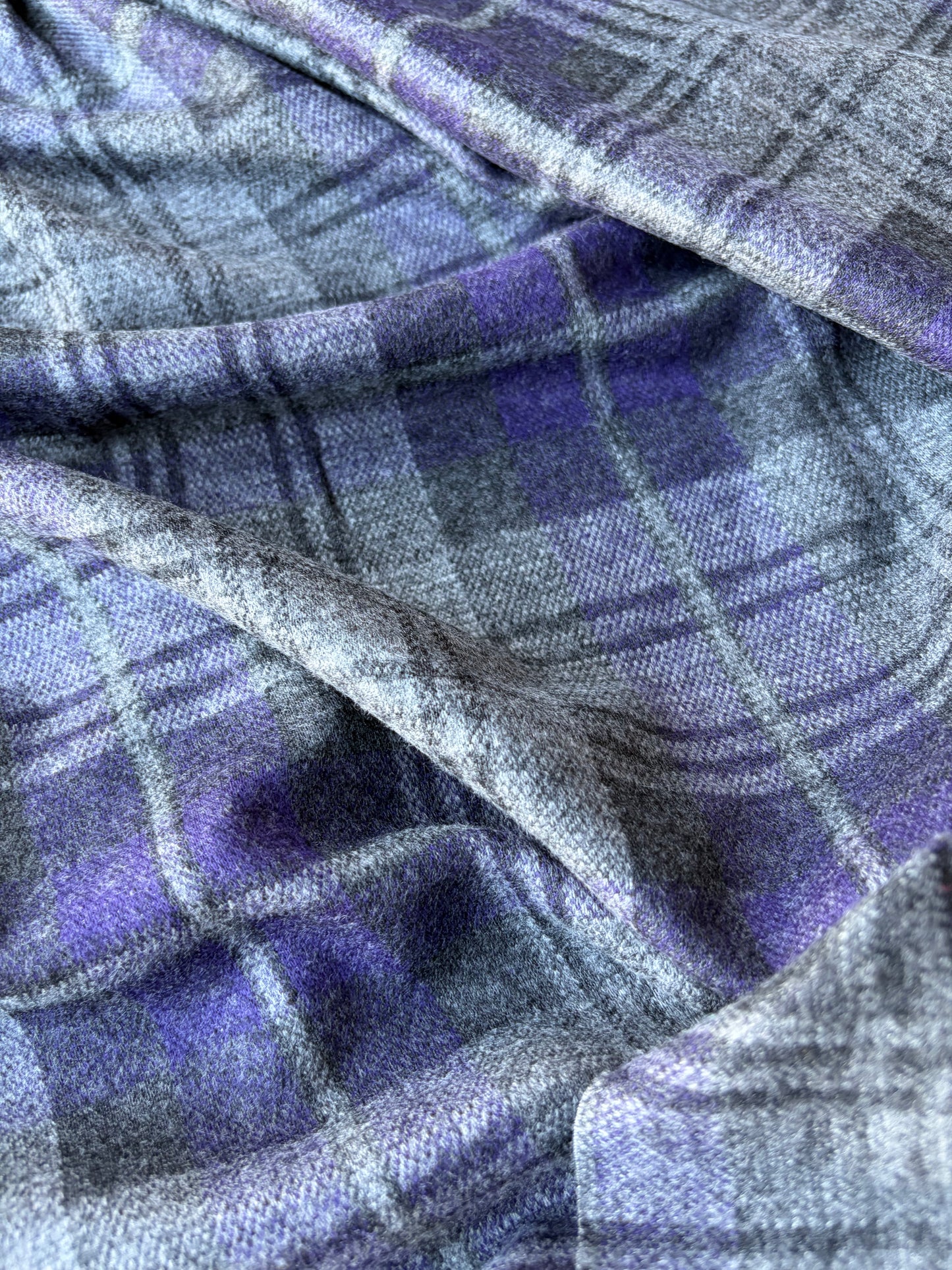 MIA 044 brushed checkered heavy jersey jacquard