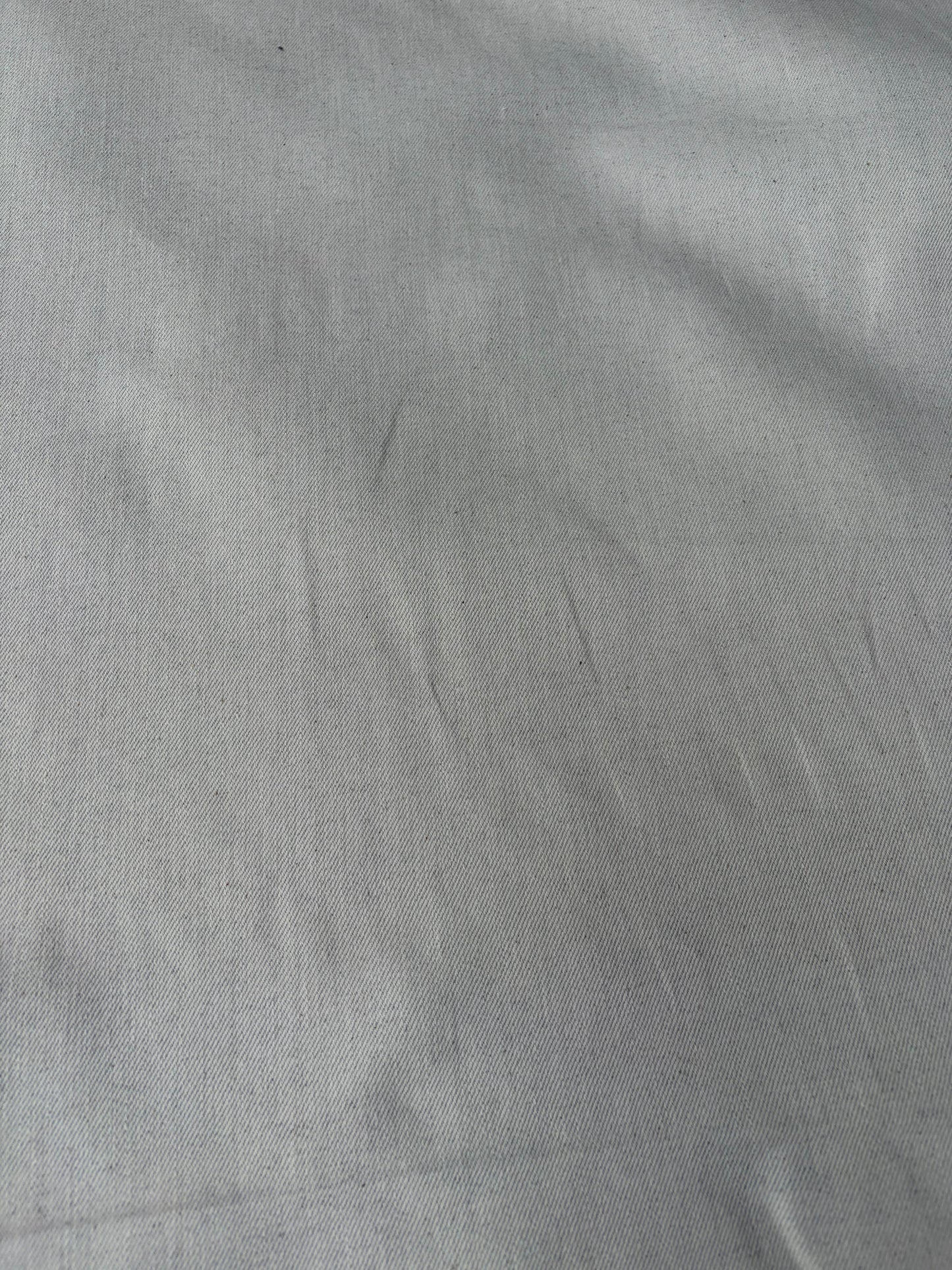 AMI 001 midweight light grey denim no stretch