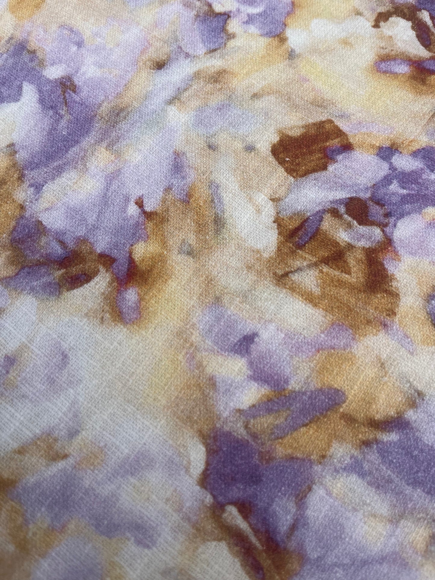 TERESA 023 Linen abstract aquarel flowers