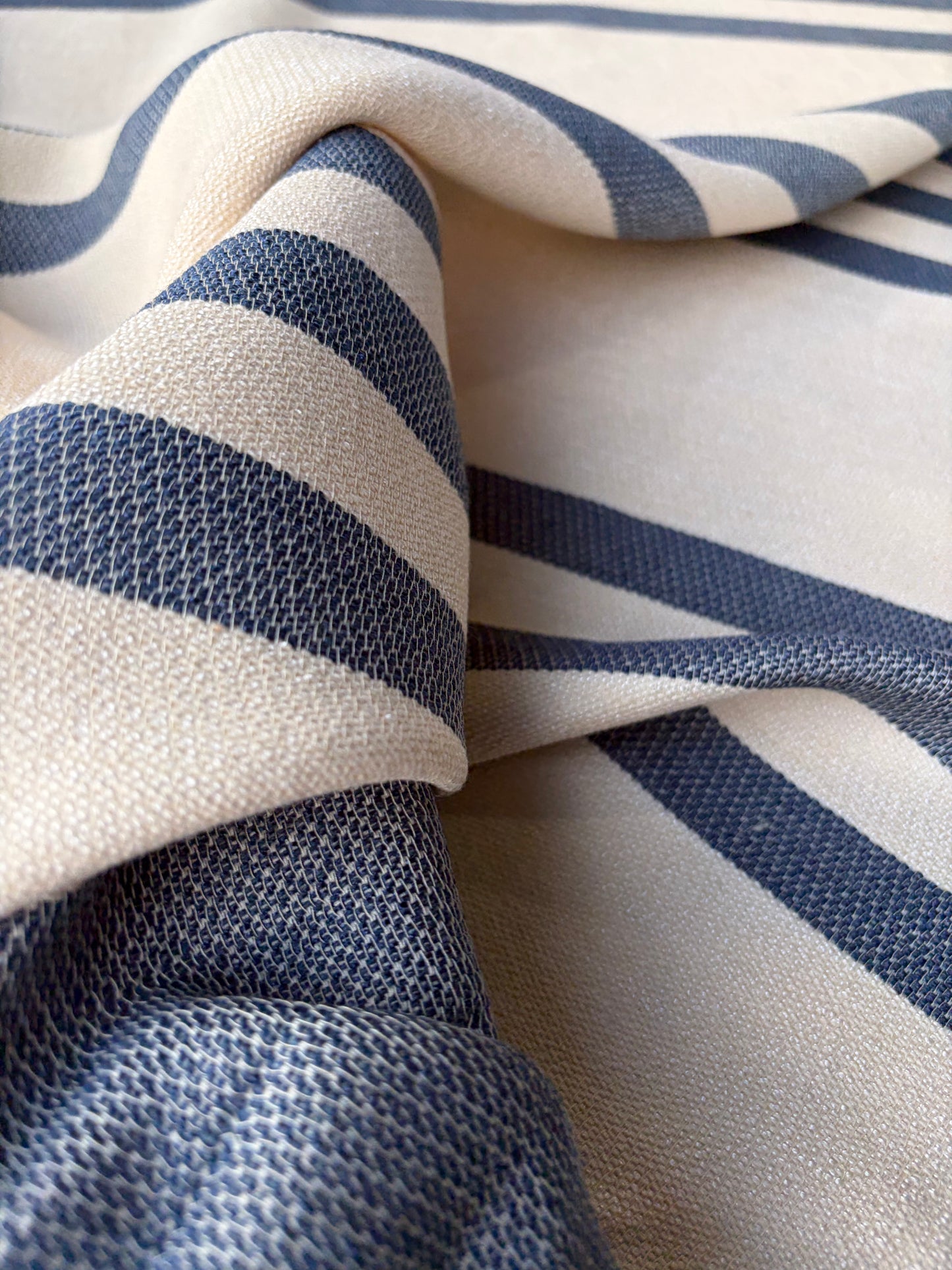 SUMMER STRIPES 001  heavy cotton structured stripes