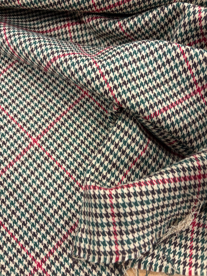 KELLY 017 pied de poule stretch fabric