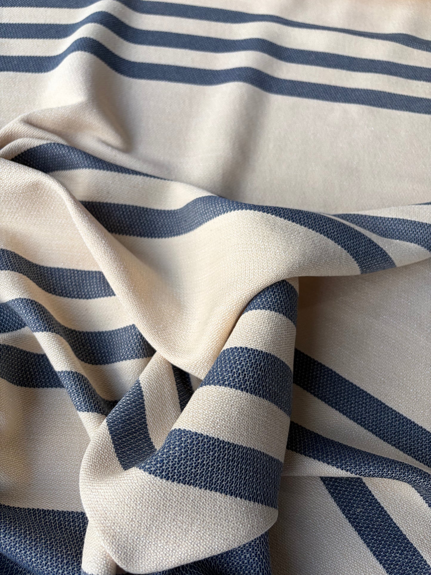 SUMMER STRIPES 001  heavy cotton structured stripes