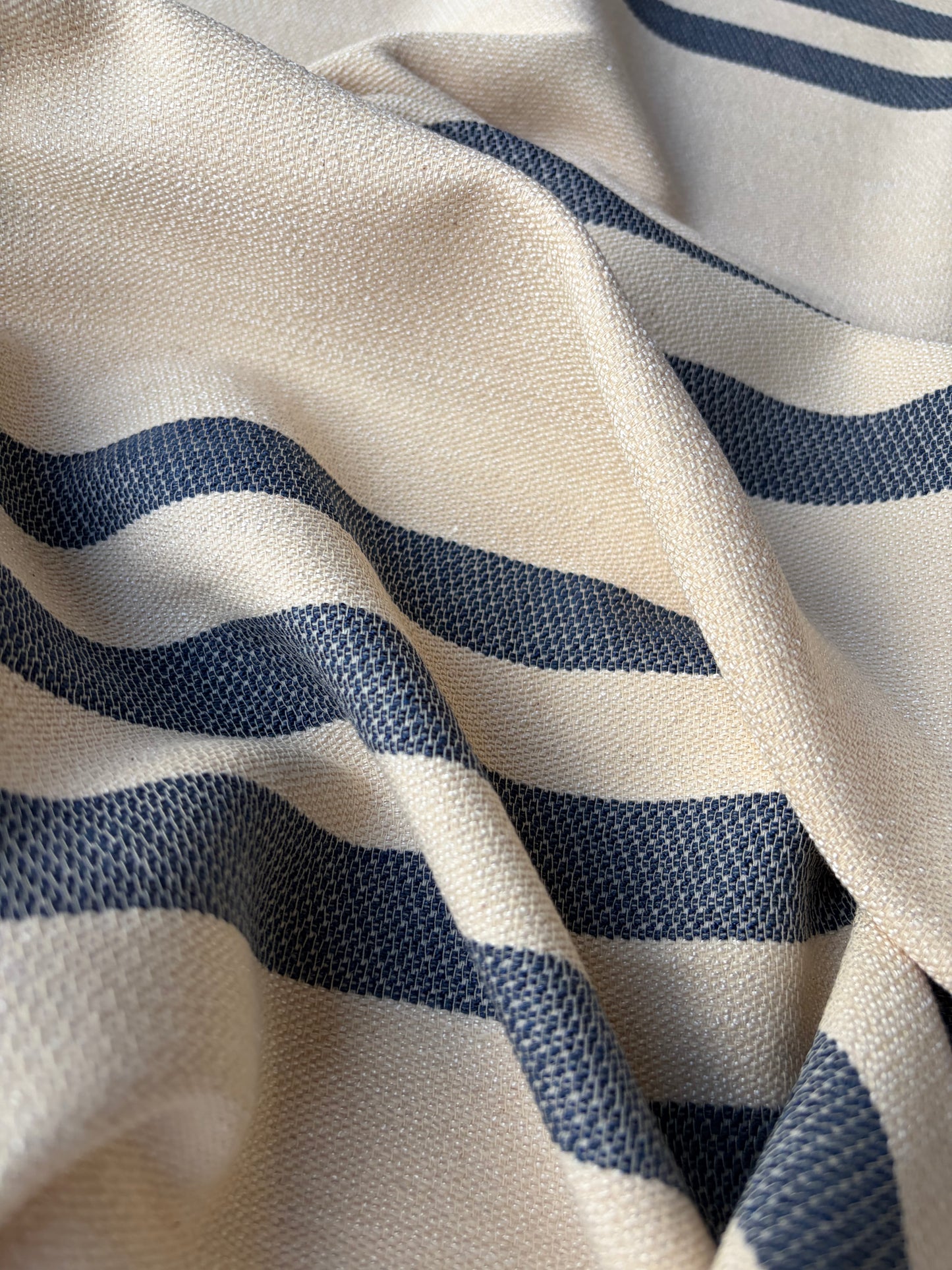 SUMMER STRIPES 001  heavy cotton structured stripes