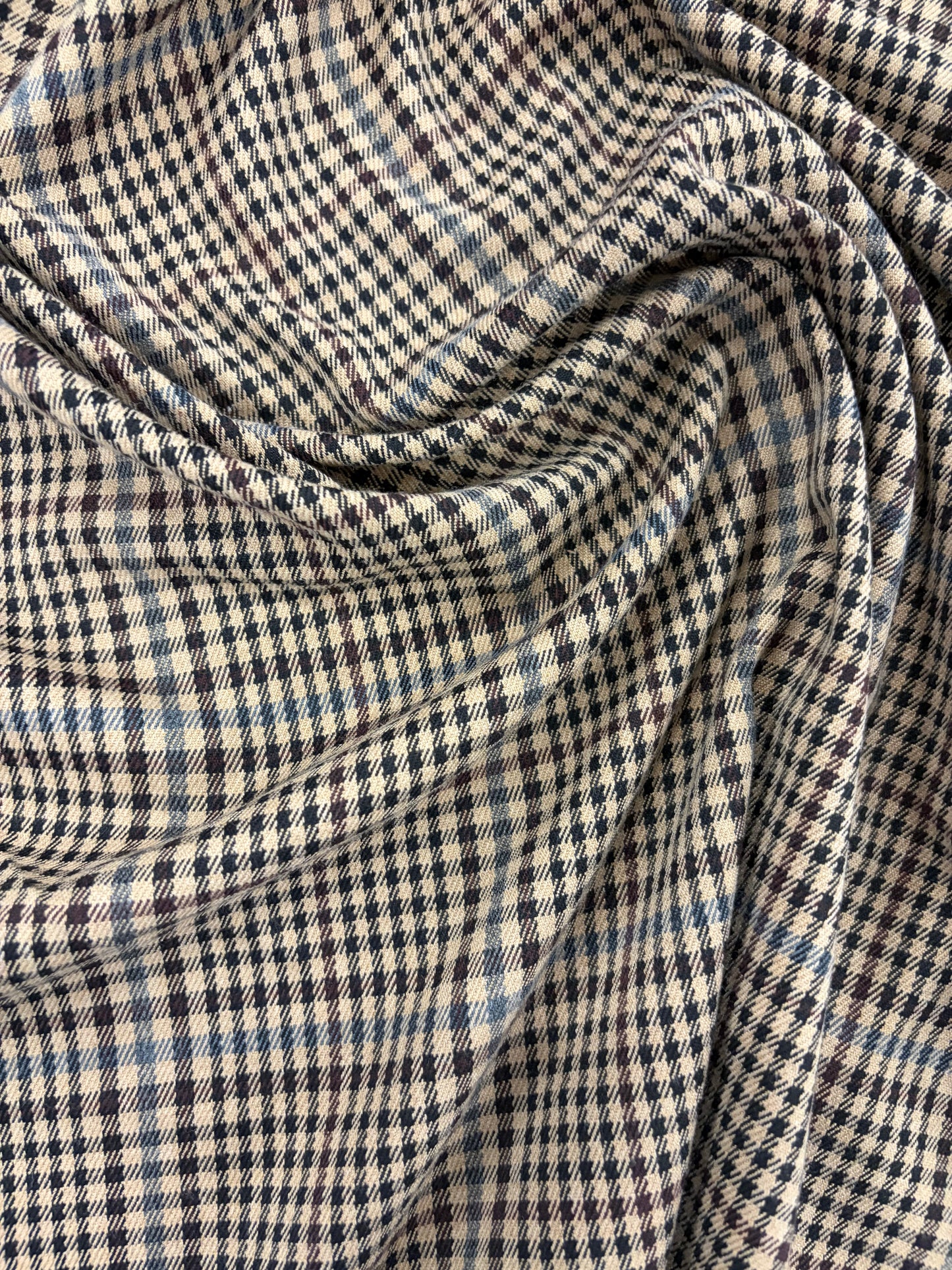 KELLY 018 checkered stretch fabric