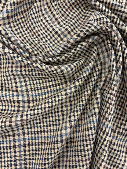 KELLY 018 checkered stretch fabric