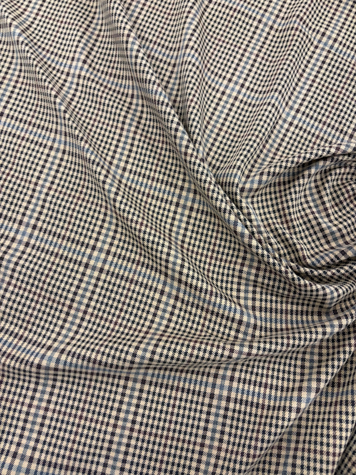 KELLY 018 checkered stretch fabric