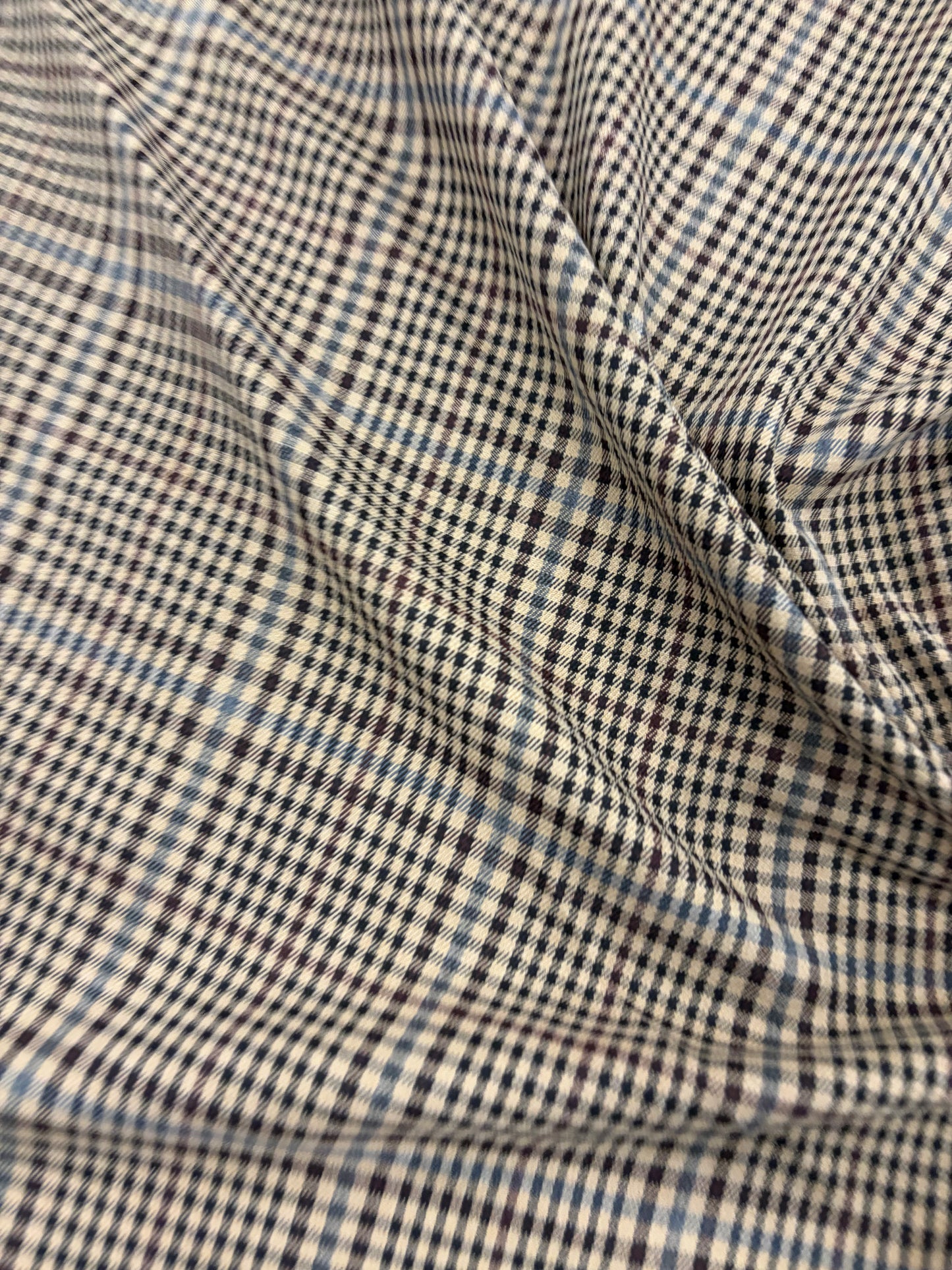 KELLY 018 checkered stretch fabric