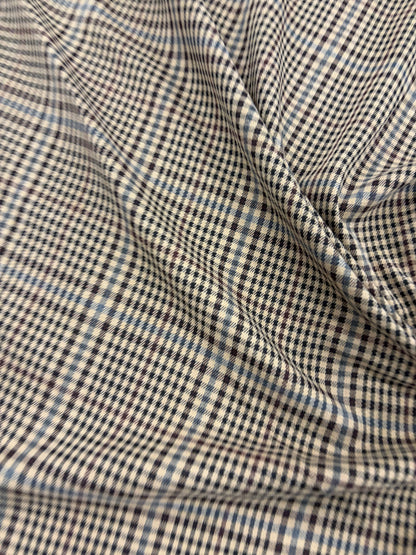 KELLY 018 checkered stretch fabric