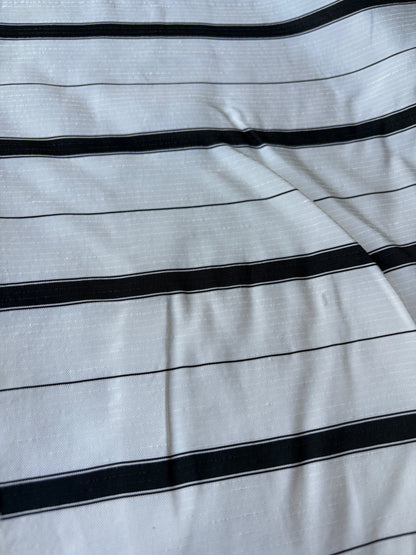 PC SUMMER STRIPES 005 black/white viscose stripes