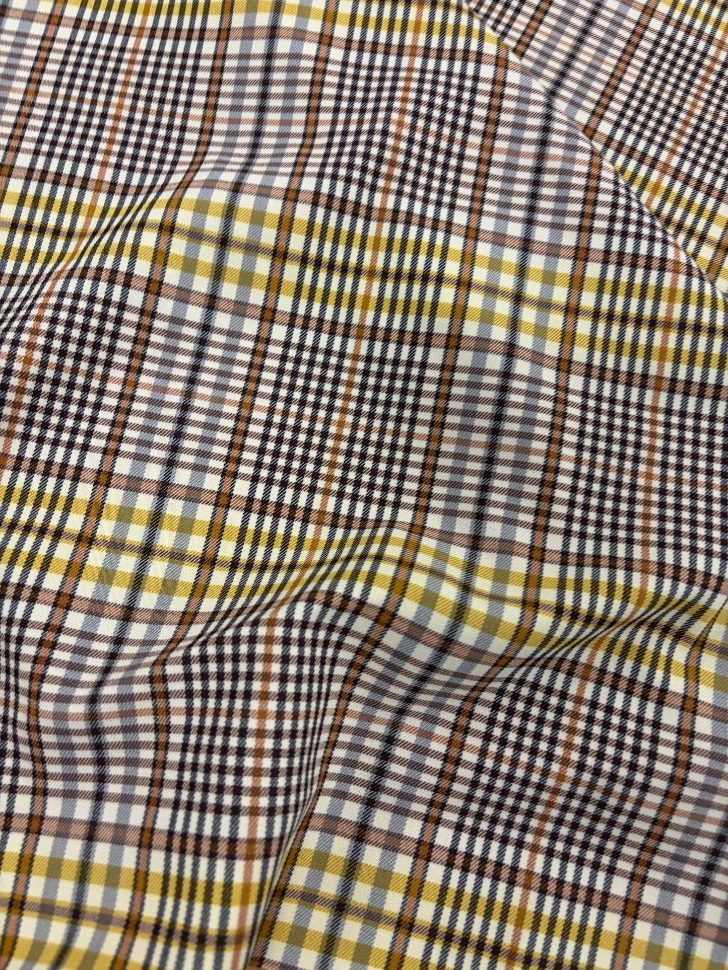 KELLY 022 checkered stretch fabric