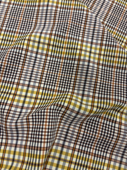 KELLY 022 checkered stretch fabric