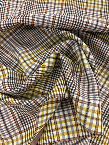 KELLY 022 checkered stretch fabric