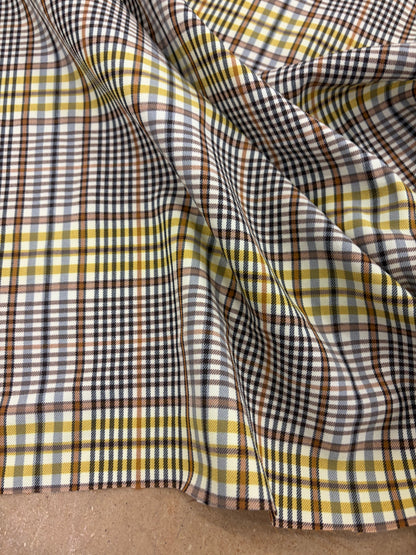 KELLY 022 checkered stretch fabric