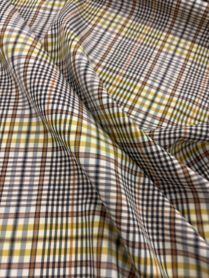 KELLY 022 checkered stretch fabric