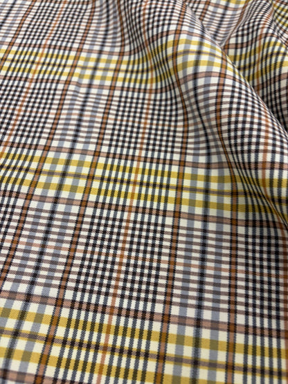 KELLY 022 checkered stretch fabric