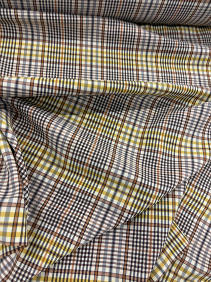 KELLY 022 checkered stretch fabric