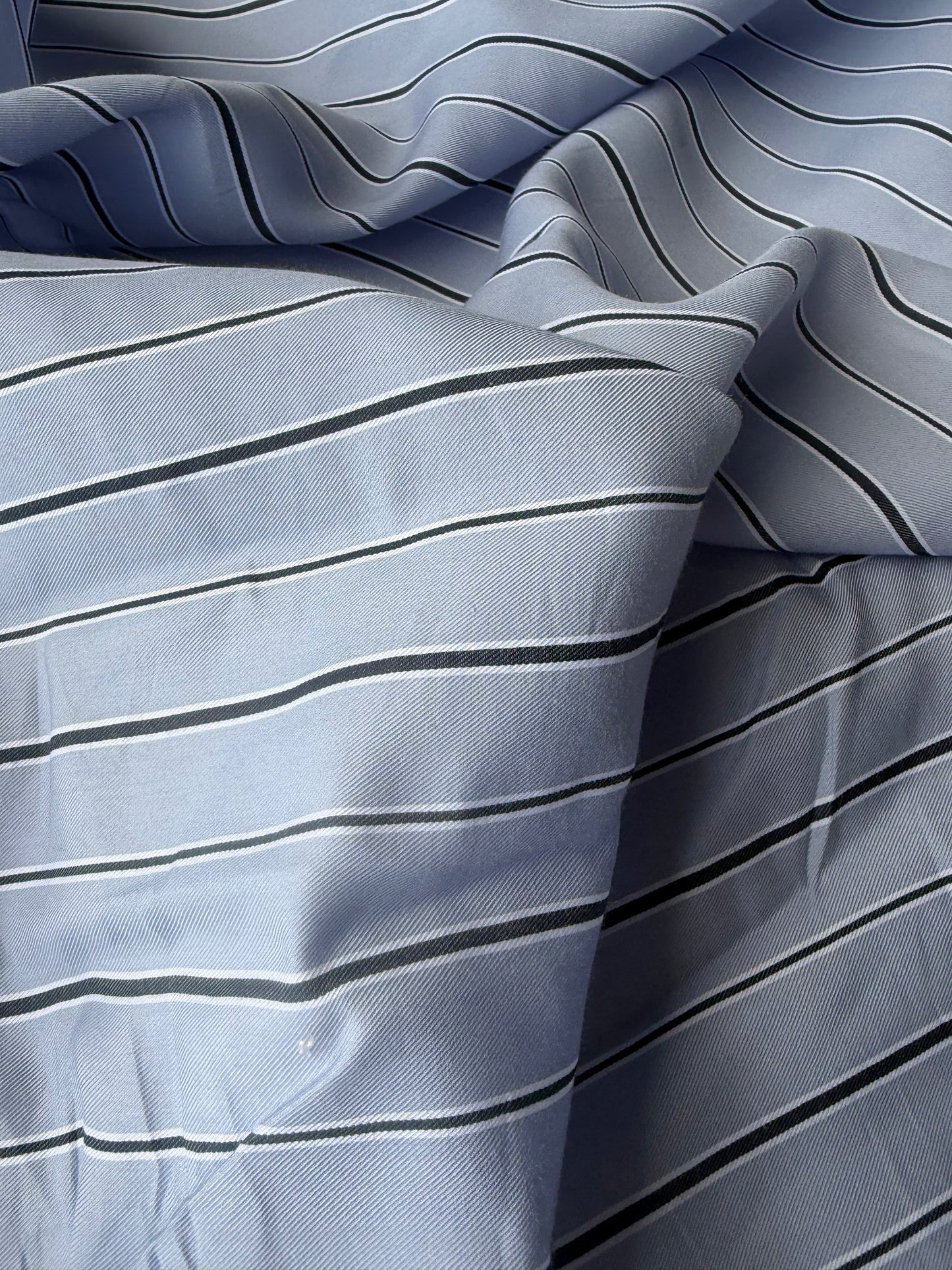 SUMMER STRIPES 008  cotton twill shirting stripes
