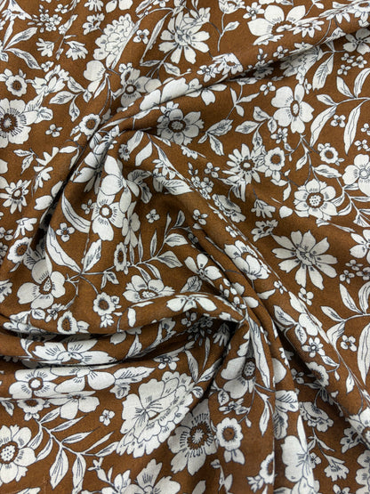 KELLY 023 indian flower print cotton voile