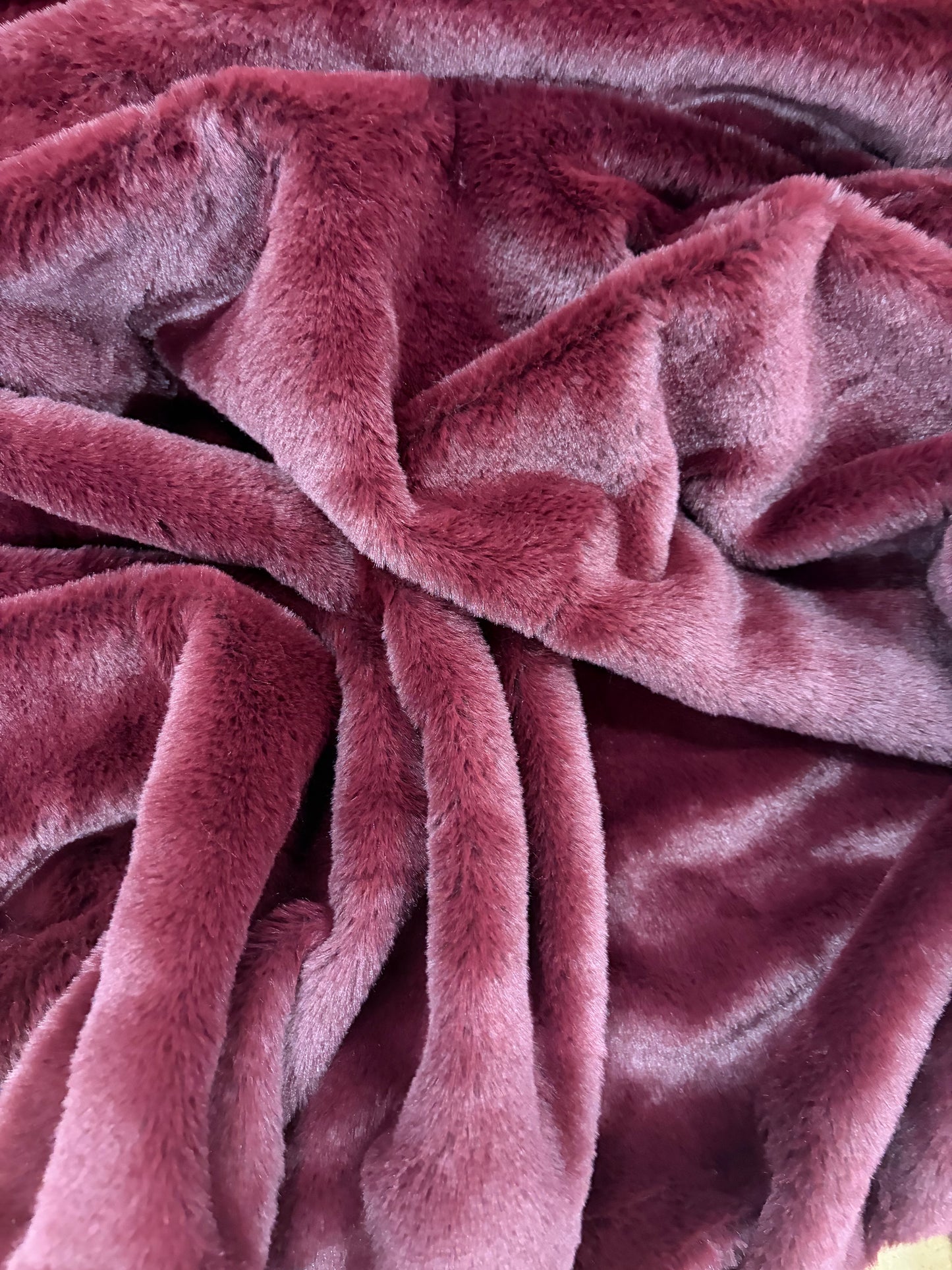 KELLY 025 aubergine cuddle minky fabrics