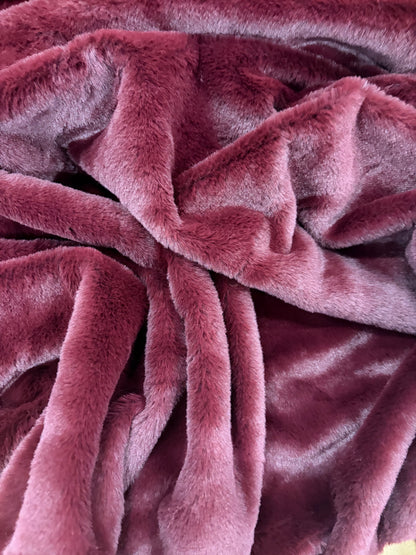 KELLY 025 aubergine cuddle minky fabrics