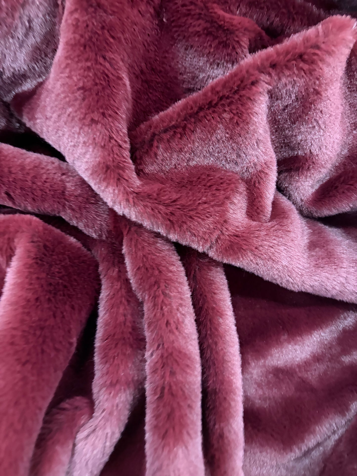 KELLY 025 aubergine cuddle minky fabrics