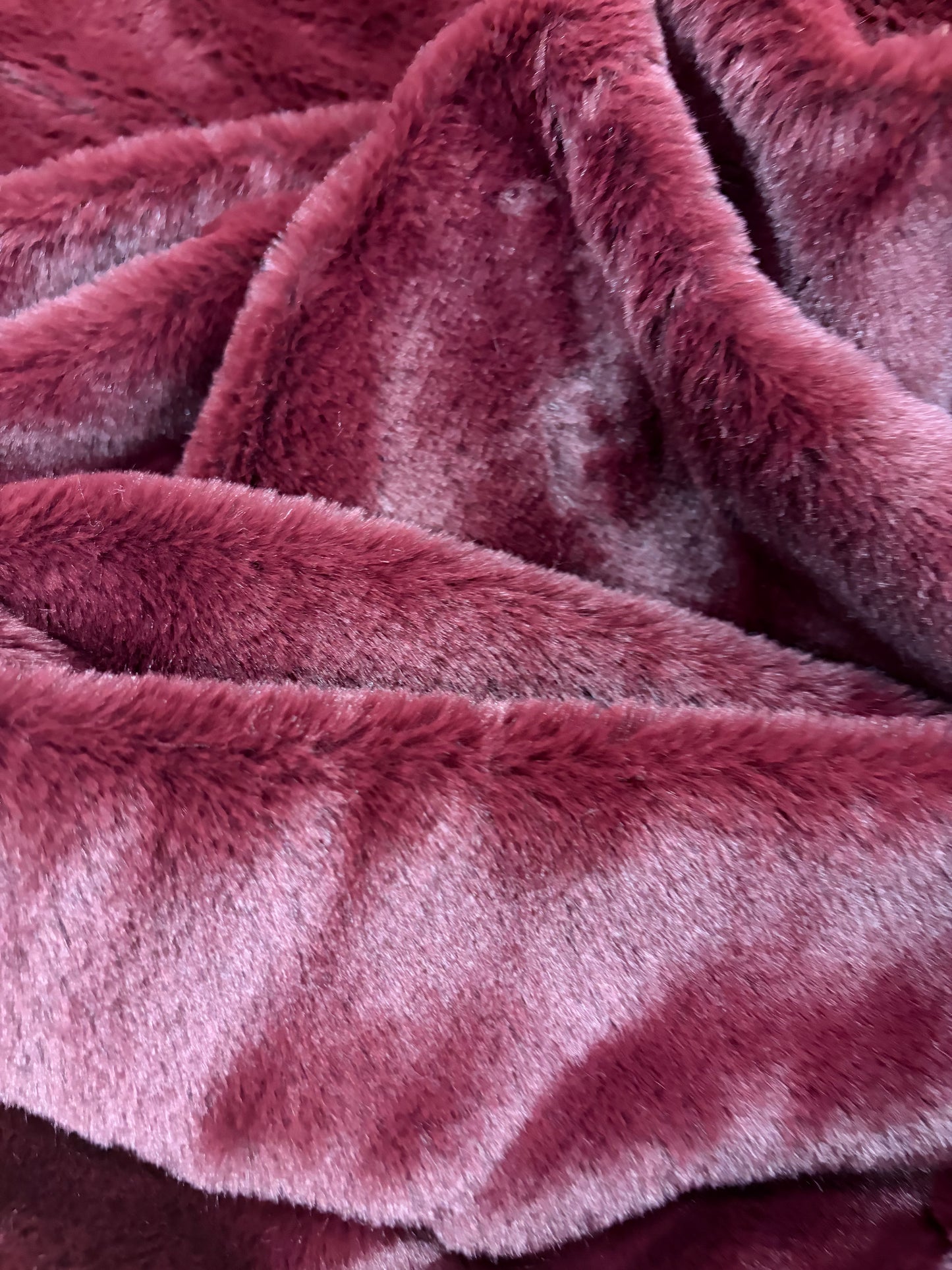 KELLY 025 aubergine cuddle minky fabrics
