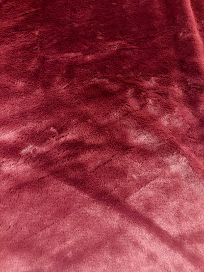 KELLY 025 aubergine cuddle minky fabrics