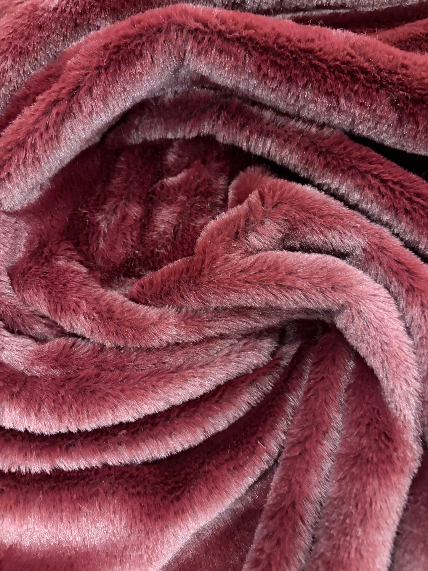 KELLY 025 aubergine cuddle minky fabrics