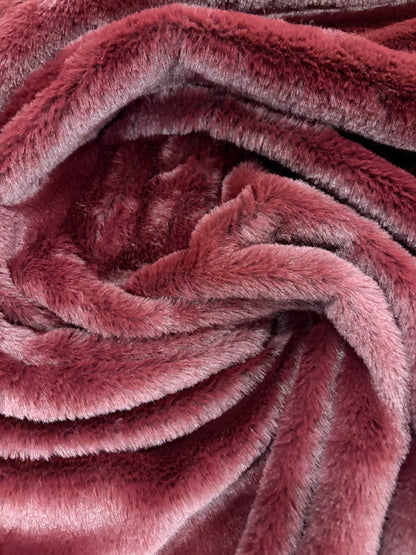 KELLY 025 aubergine cuddle minky fabrics
