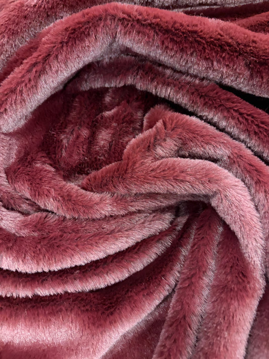 KELLY 025 aubergine cuddle minky fabrics
