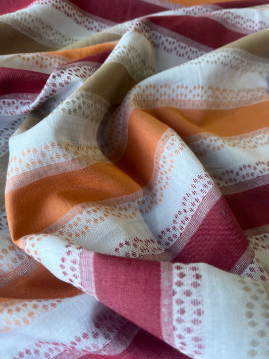 DONDP 012 cotton jacquard aztec design
