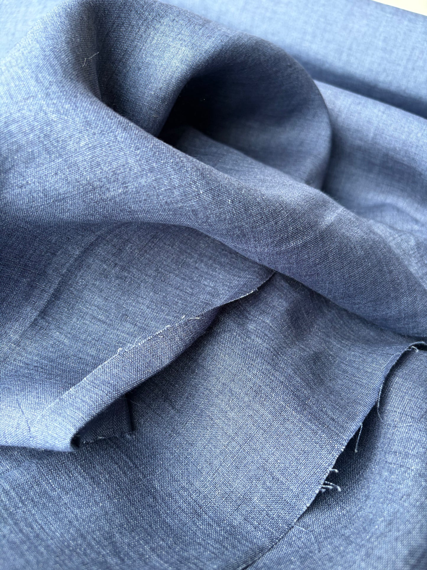 SUMMER STRIPES 012 washed linen indigo