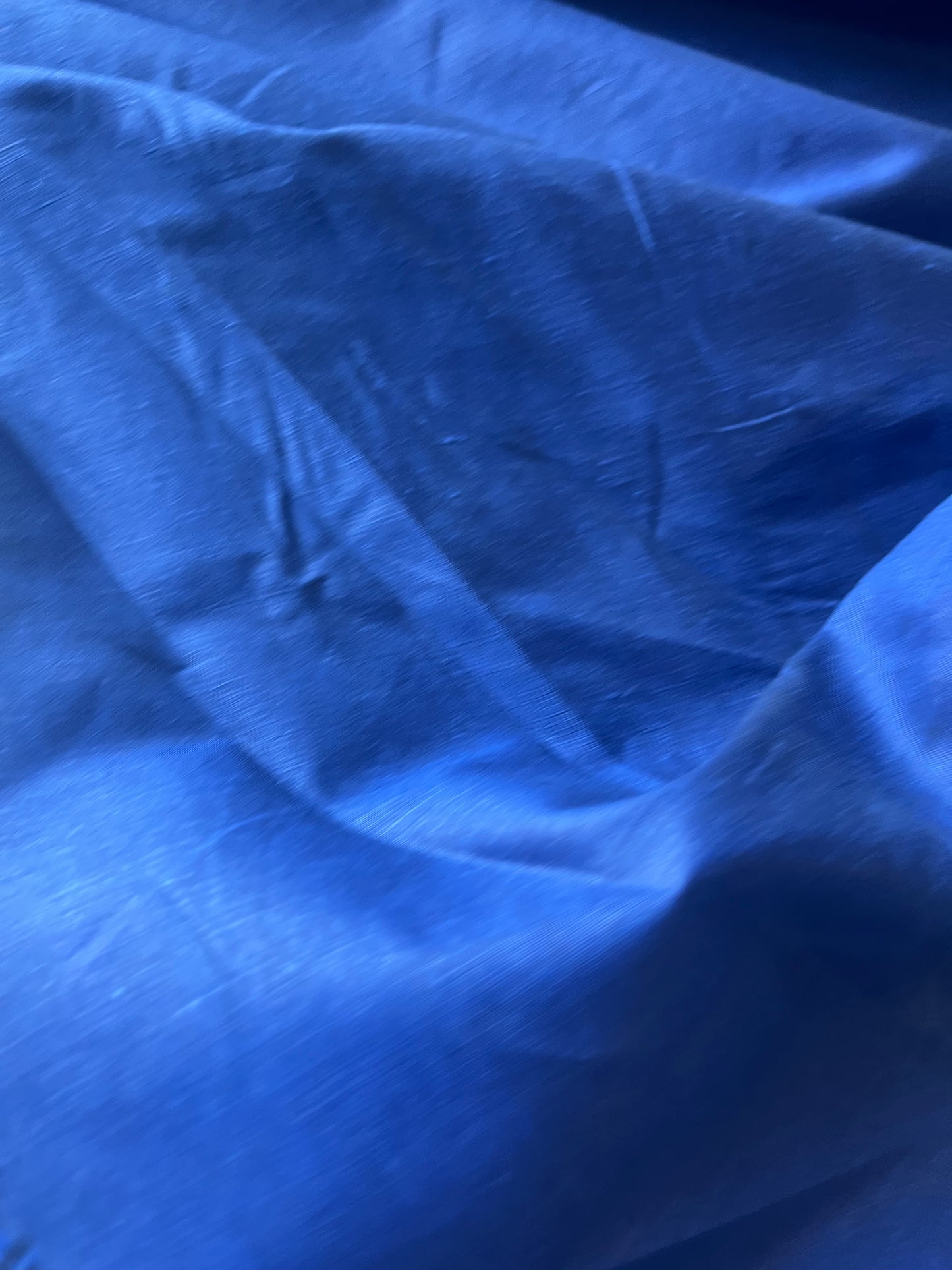 KLAAS 023 chintz cotton (shiny finish) royal blue