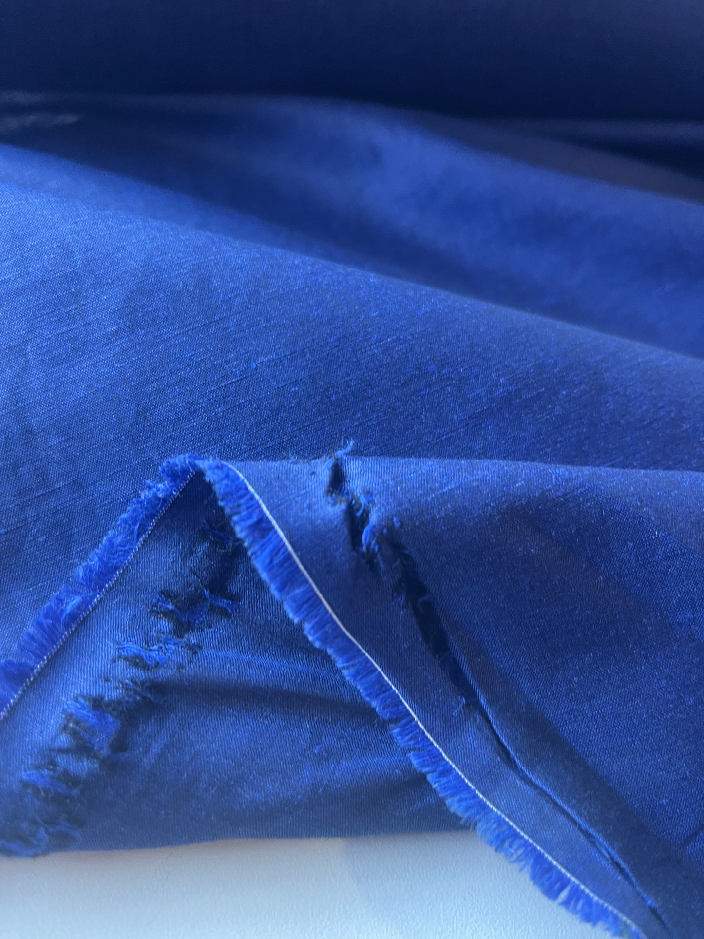 KLAAS 023 chintz cotton (shiny finish) royal blue