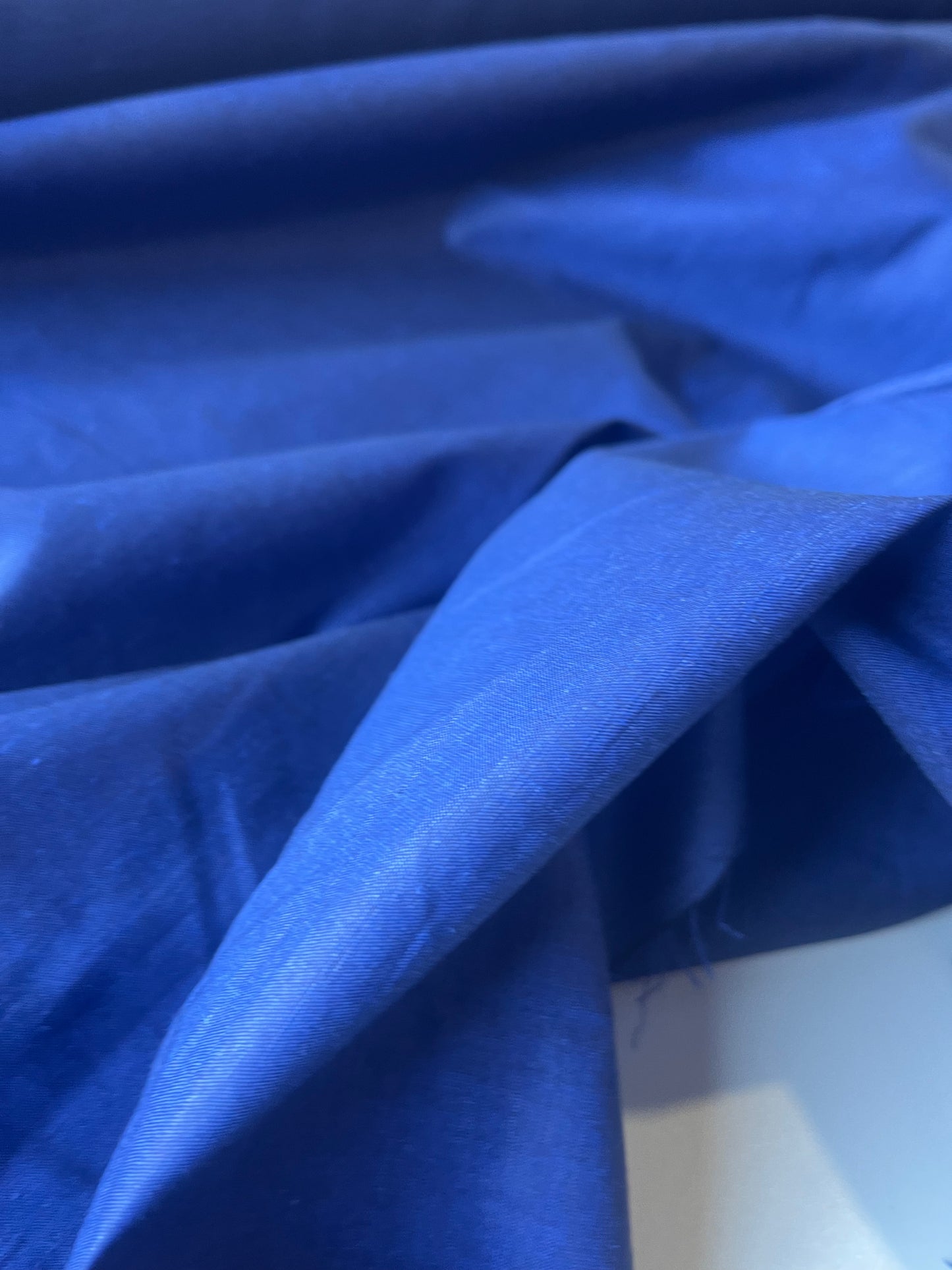 KLAAS 023 chintz cotton (shiny finish) royal blue