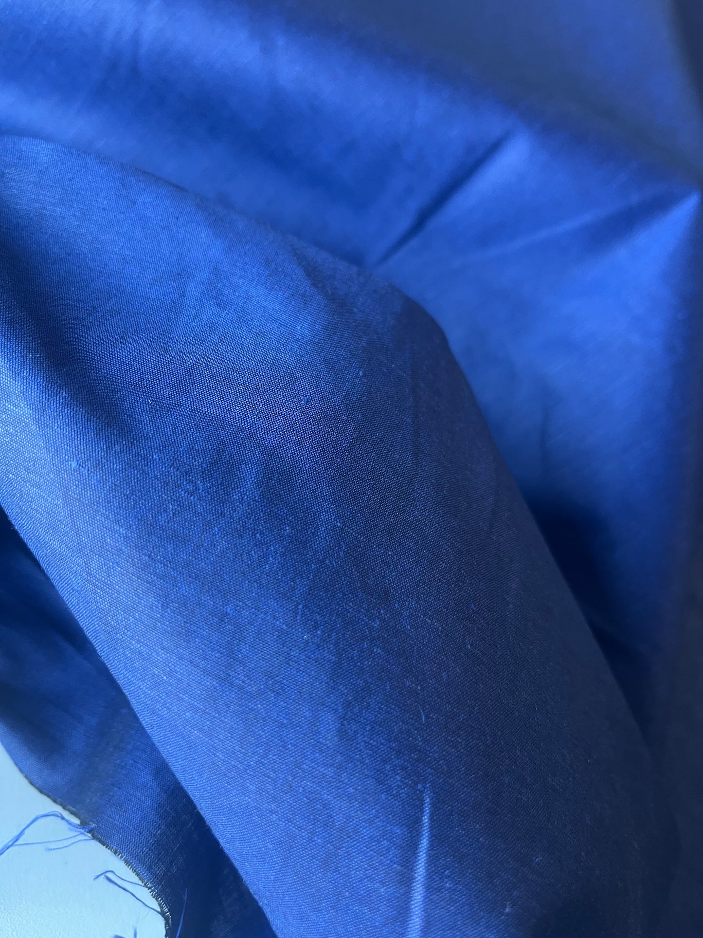 KLAAS 023 chintz cotton (shiny finish) royal blue